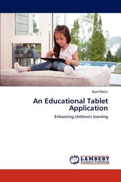portada an educational tablet application (in English)