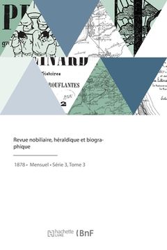 portada Revue nobiliaire, héraldique et biographique (en Francés)