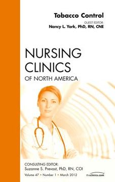portada Tobacco Control, an Issue of Nursing Clinics: Volume 47-1 (en Inglés)