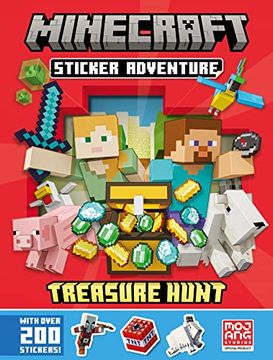 portada Minecraft Sticker Adventure: A Brand-New Official Sticker Book Containing Hours of fun for Kids