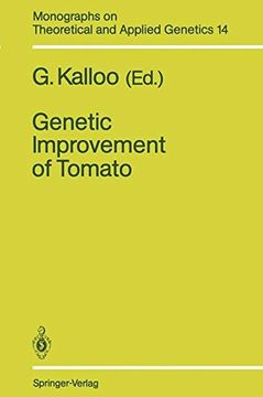 portada genetic improvement of tomato (en Inglés)