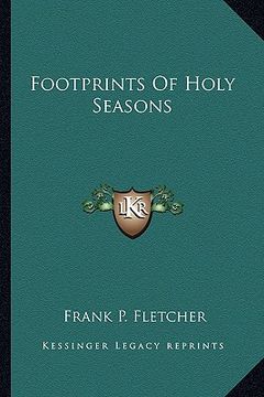 portada footprints of holy seasons (en Inglés)