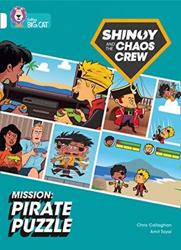 portada Shinoy and the Chaos Crew Mission: Pirate Puzzle: Band 10 (in English)