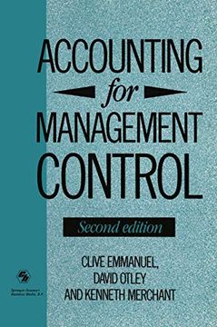 portada Accounting for Management Control (The Routledge History of Economic Thought Series) (in English)