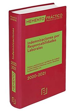 portada Memento Indemnizaciones por Responsabilidades Laborales 2020-2021