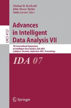 portada advances in intelligent data analysis vii (en Inglés)