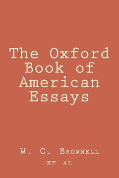 portada The Oxford Book of American Essays (in English)