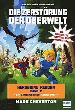 portada Die Zerstörung der Oberwelt: Herobrine Reborn bd. 2 (in German)
