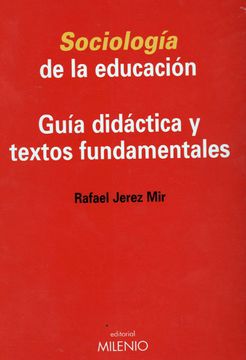 portada Sociología de la Educación (in Spanish)