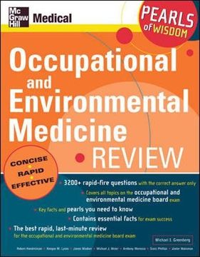 portada Occupational and Environmental Medicine Review: Pearls of Wisdom (in English)