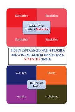 portada GCSE MathsBlasters Statistics: The basics of Statistics for GCSE Foundation Maths made simple (in English)