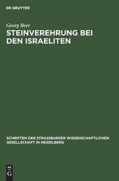 portada Steinverehrung bei den Israeliten (en Alemán)