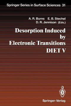 portada desorption induced by electronic transitions diet v: proceedings of the fifth international workshop, taos, nm, usa, april 1 4, 1992