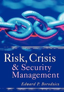 portada risk, crisis and security management (en Inglés)