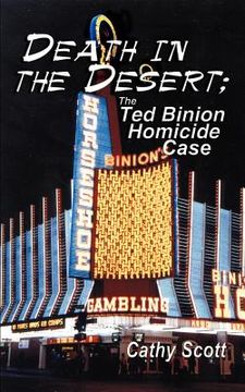portada death in the desert: the ted binion homicide case (en Inglés)