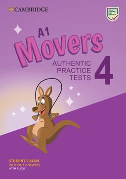 portada A1 Movers 4 Student's Book Without Answers with Audio: Authentic Practice Tests