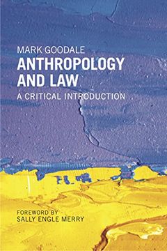 portada Anthropology and Law: A Critical Introduction 