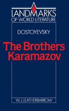 portada Dostoyevsky: The Brothers Karamazov Paperback (Landmarks of World Literature) (en Inglés)