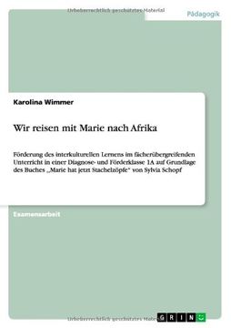 portada Wir reisen mit Marie nach Afrika (German Edition)