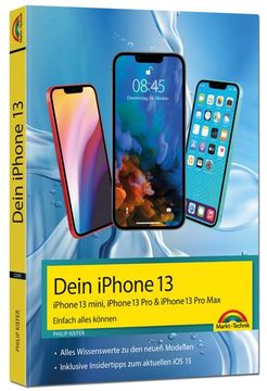 portada Iphone 13, 13 Pro, 13 pro Max, 13 Mini - Einfach Alles Können (en Alemán)
