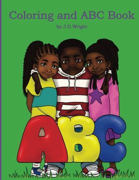 portada Coloring and abc Book by J. D. Wright (en Inglés)
