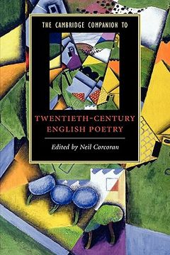 portada The Cambridge Companion to Twentieth-Century English Poetry Paperback (Cambridge Companions to Literature) (en Inglés)