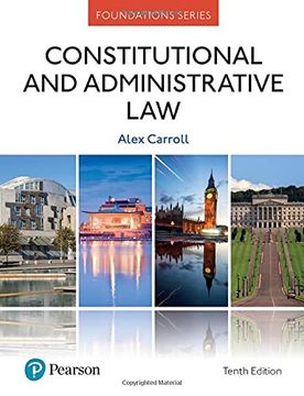 portada Constitutional and Administrative law (Foundation Studies in law Series) (en Inglés)