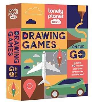 portada Lonely Planet Kids Drawing Games on the go 1 (in English)