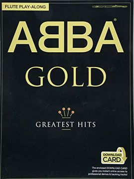 portada Abba: Gold - Flute Play-Along (Book 