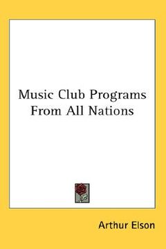 portada music club programs from all nations (en Inglés)