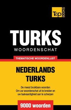 portada Thematische woordenschat Nederlands-Turks - 9000 woorden
