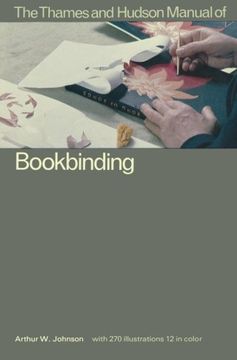 portada Manual of Bookbinding (Thames & Hudson Manuals) (in English)