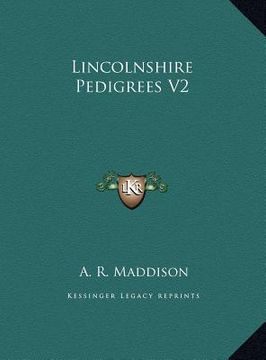 portada lincolnshire pedigrees v2 (en Inglés)