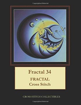 portada Fractal 34: Fractal Cross Stitch Pattern (en Inglés)