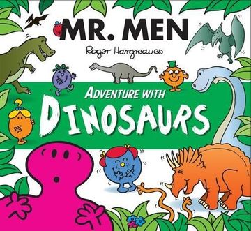 portada Mr. Men Adventure with Dinosaurs (Mr. Men and Little Miss Adventures)