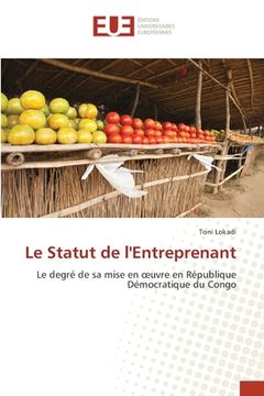 portada Le Statut de l'Entreprenant (en Francés)