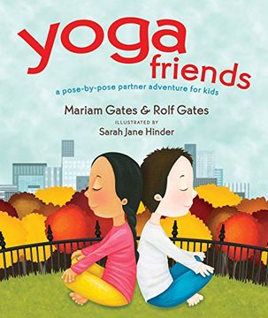 portada Yoga Friends: A Pose-By-Pose Partner Adventure for Kids (en Inglés)