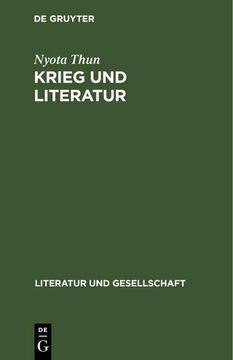 portada Krieg und Literatur (en Alemán)