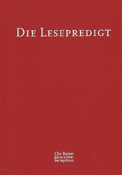 portada Die Lesepredigt Ringordner (en Alemán)