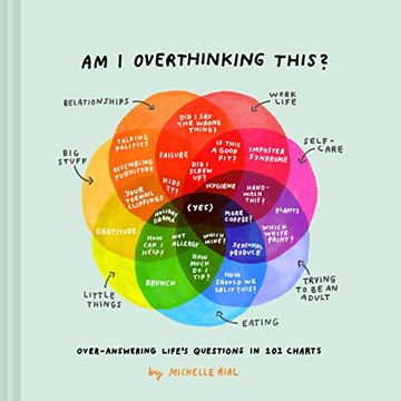 portada Am i Overthinking This? Over-Answering Life's Questions in 101 Charts (Humor Books, Self Help Books, Books About Adulthood) (in English)