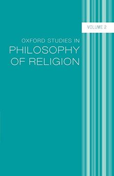 portada Oxford Studies in Philosophy of Religion: Volume 2 (en Inglés)