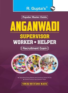 portada Aanganwadi: Supervisor/Worker/Helper Recruitment Exam Guide (en Inglés)