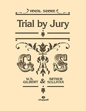 portada Trial by Jury: (Vocal Score) (en Inglés)