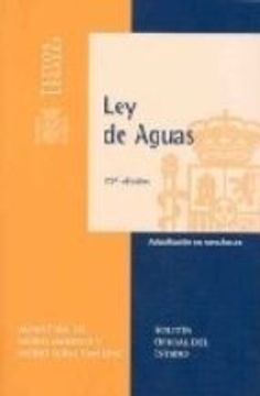 portada LEY DE AGUAS (12ª ED.) (En papel)