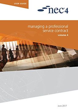 portada Nec4: Managing a Professional Service Contract (in English)