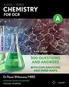portada A Level Chemistry for Ocr: Year 2 500 Questions and Answers (in English)