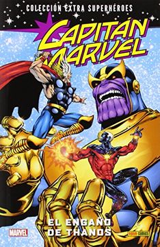 portada Capitan Marvel 02 el Engaúo de Thanos