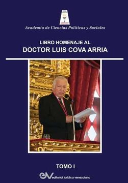 portada Libro Homenaje al dr. Luis Cova Arria, Tomo i