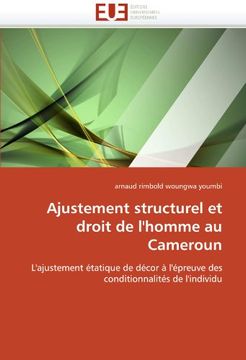 portada Ajustement Structurel Et Droit de L'Homme Au Cameroun