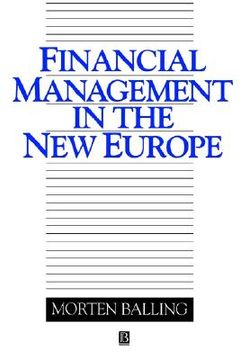 portada financial management in the new europe (en Inglés)